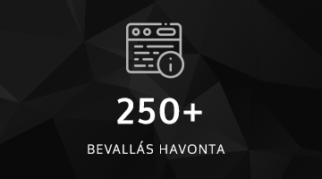 250+ bevallás havonta Több mint 250 bevallás havonta könyvelési háttérrel